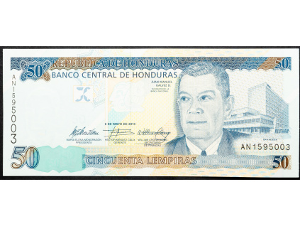 50 Lempiras 2010-B-22985-1