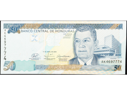 50 Lempiras 2008-B-22991-1