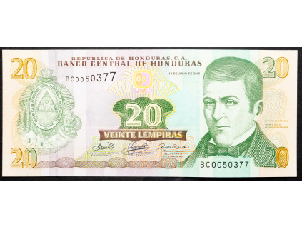 20 Lempiras 2006-B-22997-1