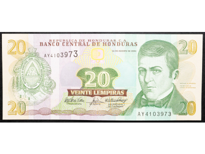 20 Lempiras 2004-B-23001-1
