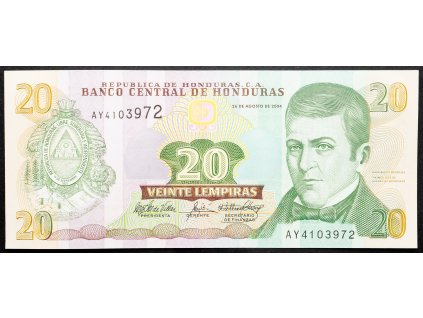 20 Lempiras 2004-B-23002-1