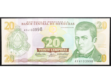 20 Lempiras 2004-B-23006-1