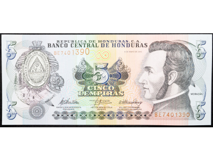 5 Lempiras 2010-B-23027-1