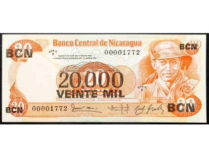 20000 Cordobas 1987-B-23046-1