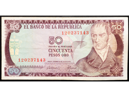 50 Pesos Oro 1973-B-23127-1