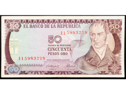 50 Pesos Oro 1973-B-23138-1