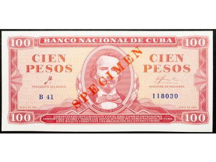 100 Pesos 1961-B-23170-1
