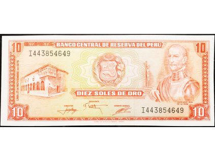 10 Soles de Oro 1976-B-23180-1