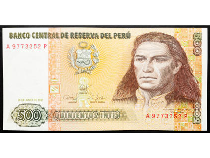 500 Intis 1987-B-23192-1