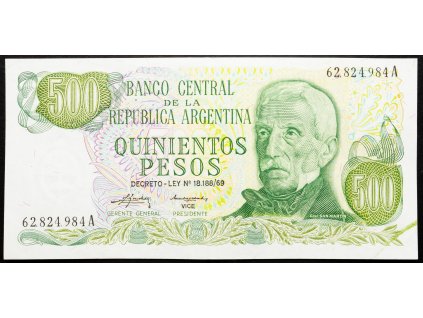 500 Pesos 1977-1982-B-23203-1