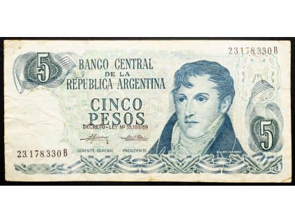 5 Pesos 1974-1976-B-23206-1