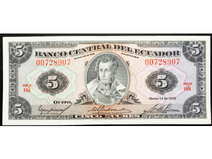 5 Sucres 1975-B-23229-1