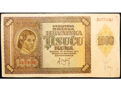 1000 Kuna 1941-B-23380-1