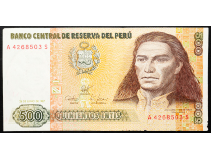 500 Intis 1987-B-23454-1