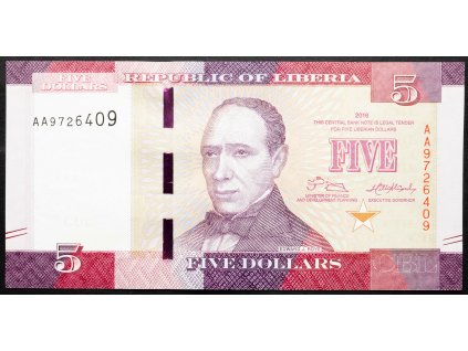 5 Dollars 2016-B-23577-1