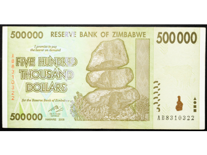 500000 Dollars 2008-B-23598-1