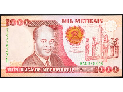 1000 Meticais 1991-B-23602-1