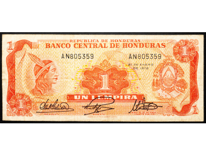 1 Lempira 1972-B-23621-1