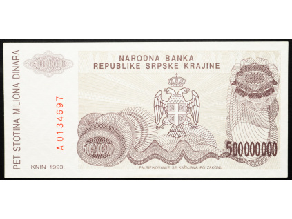 500000000 Dinara 1993-B-23709-1