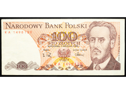 100 Zlotych 1988-B-23748-1