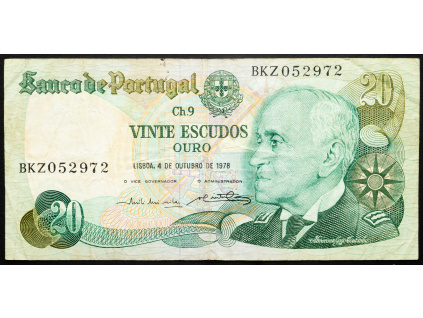 20 Escudos Oro 1978-B-23841-1