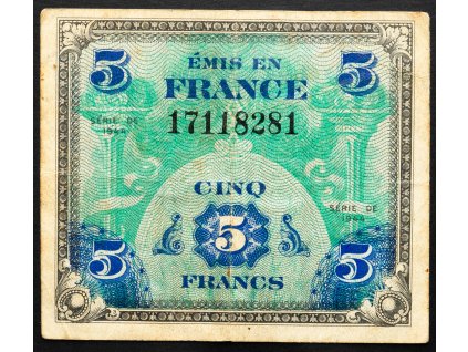 5 Francs 1944-B-23871-1
