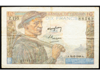 10 Francs 1949-B-23876-1