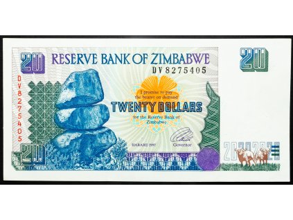 20 Dollars 1997-B-23935-1