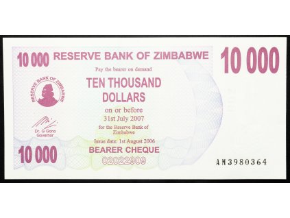 10000 Dollars 2007-B-23936-1
