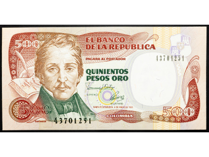 500 Pesos Oro 1993-B-24035-1