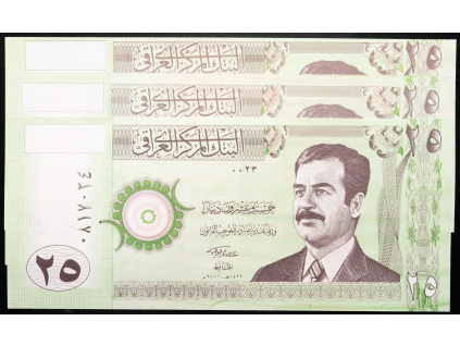 25 Dinars 2001-B-24083-1