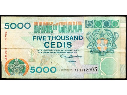 5000 Cedis 1997-B-24183-1
