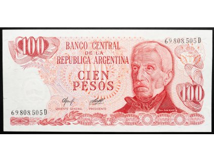100 Pesos 1976-1978-B-25751-1