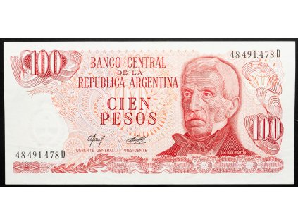 100 Pesos 1976-1978-B-25752-1