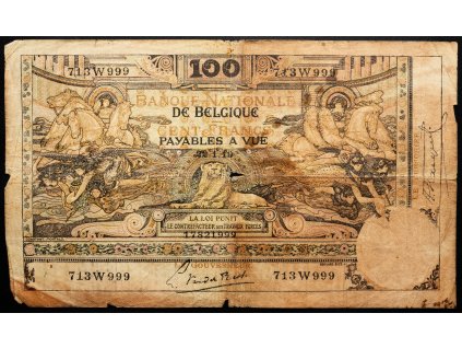 100 Francs 1919-B-25953-1