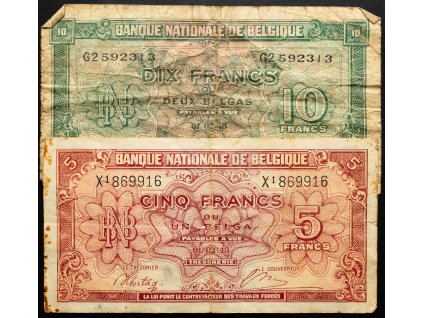5, 10 Francs 1943-B-25943-1