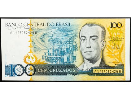 100 Cruzados 1987-B-25738-1