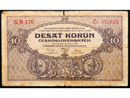 10 Korun 1927-B-25461-1