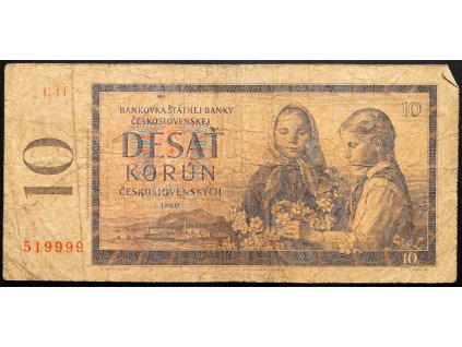 10 Korun 1960-B-25294-1
