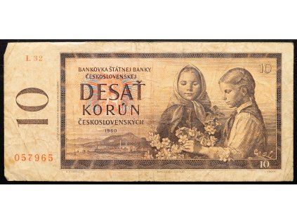 10 Korun 1960-B-25360-1