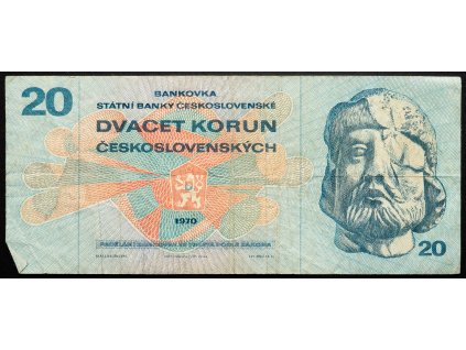 20 Korun 1970-B-25230-1