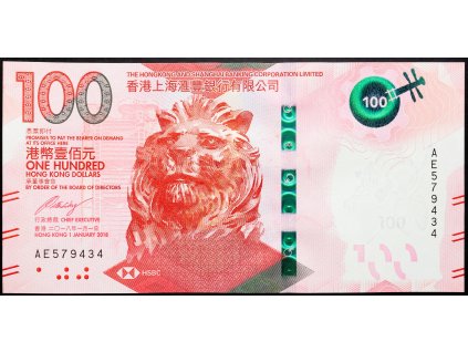 100 Dollars 2018-B-25659-1