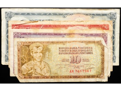 10, 20, 100, 1000 Dinara 1965-1981-B-25225-1