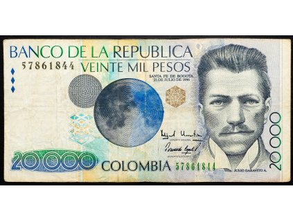 20000 Pesos 1996-B-24707-1