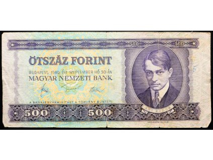500 Forint 1980-B-24945-1