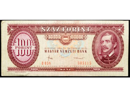 100 Forint 1984-B-24937-1