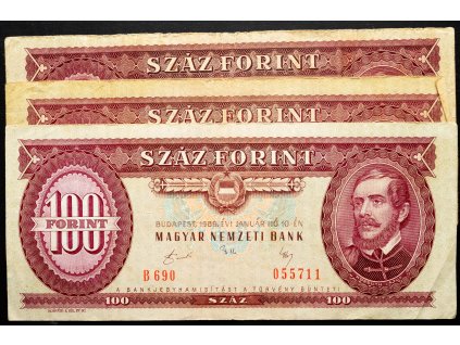 100 Forint 1989-B-25332-1