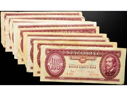 100 Forint 1984, 1989, 1992, 1993-B-25278-1