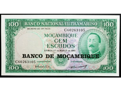 100 Escudos 1961-B-26255-1