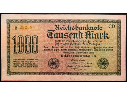 1000 Mark 1922-B-26559-1